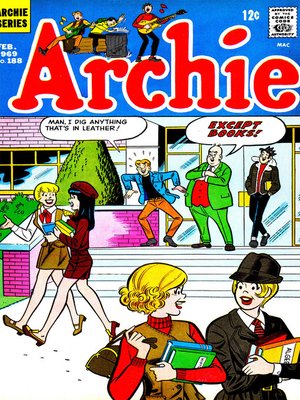 cover image of Archie (1960), Issue 188